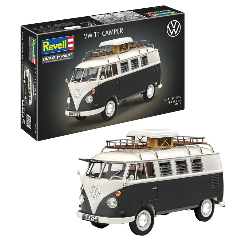 Revell - VW T1 Camper 1:24 Scale