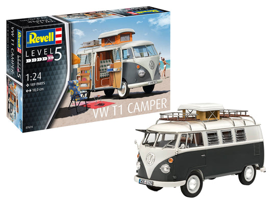 Revell - VW T1 Camper 1:24 Scale