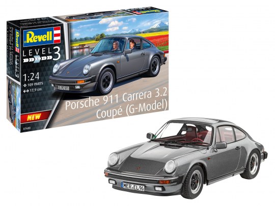Revell - 1/24 Porsche 911 Carrera 3.2 Coupè (G-Model)