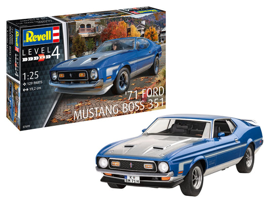 Revell - 71 Mustang Boss 3511:25 Scale