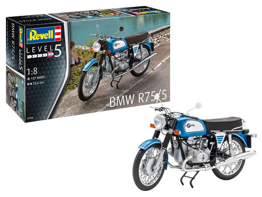 Revell - BMW R75/5 Motorcycle 1:8 Scale