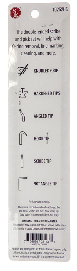 Sona 2 Piece. O-Ring & Hook Scriber Set