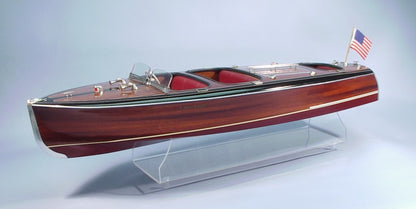 Dumas - #1241 1938 CHRIS-CRAFT TRIPLE COCKPIT BARREL BACK Scale 1:8