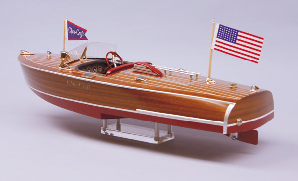 Dumas - #1254 1941 CHRIS-CRAFT 16' HYDROPLANE MODEL BOAT KIT SCALE 1/8