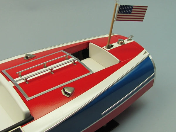 Dumas - 1938 CHRIS-CRAFT 16? PAINTED RACER KIT 1/8 SCALE