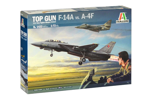 Italeri - "Top Gun" F-14A vs. A-4F US Navy Fighter Weapons School 1/72 Scale