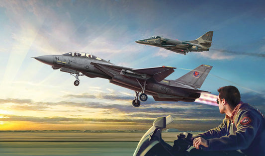 Italeri - "Top Gun" F-14A vs. A-4F US Navy Fighter Weapons School 1/72 Scale