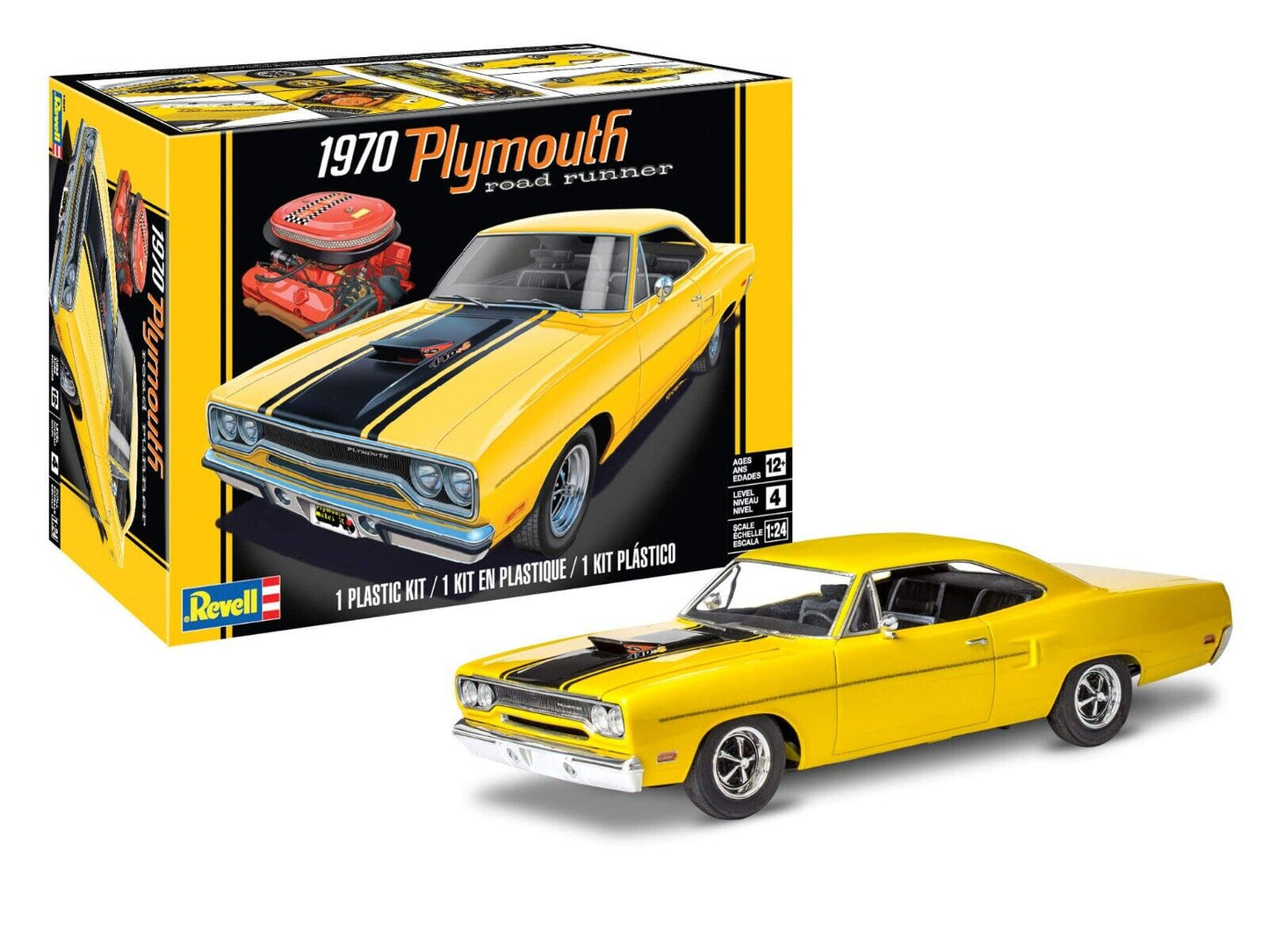 Revell - 1970 Plymouth Roadrunner 1:24 Scale