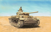 Italeri - 1/56 Pz.Kpfw.III Ausf. J/L/M/N