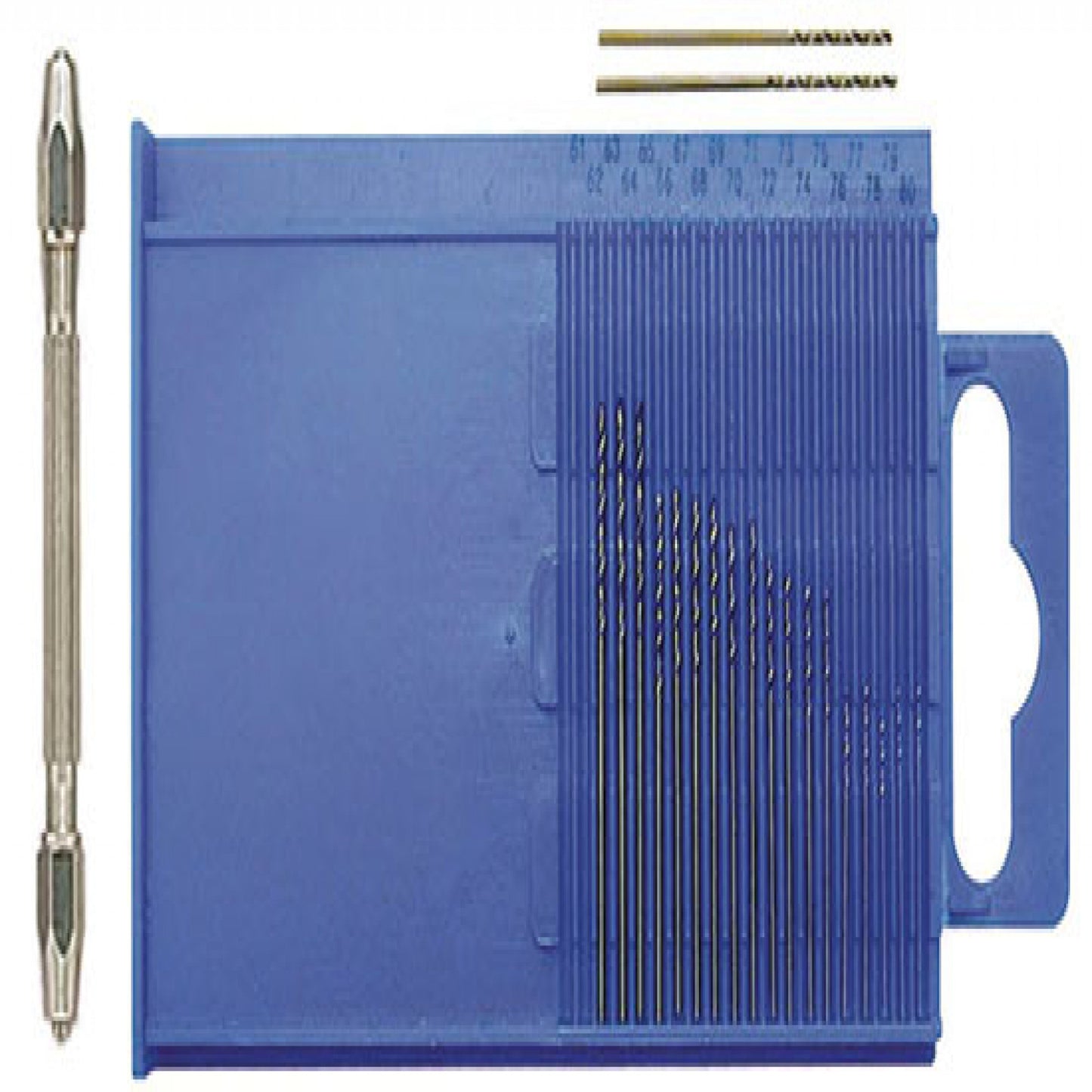 Model Expo - Tools - 4 Mouth Pin Vise + 20 Piece Mini Drill Set