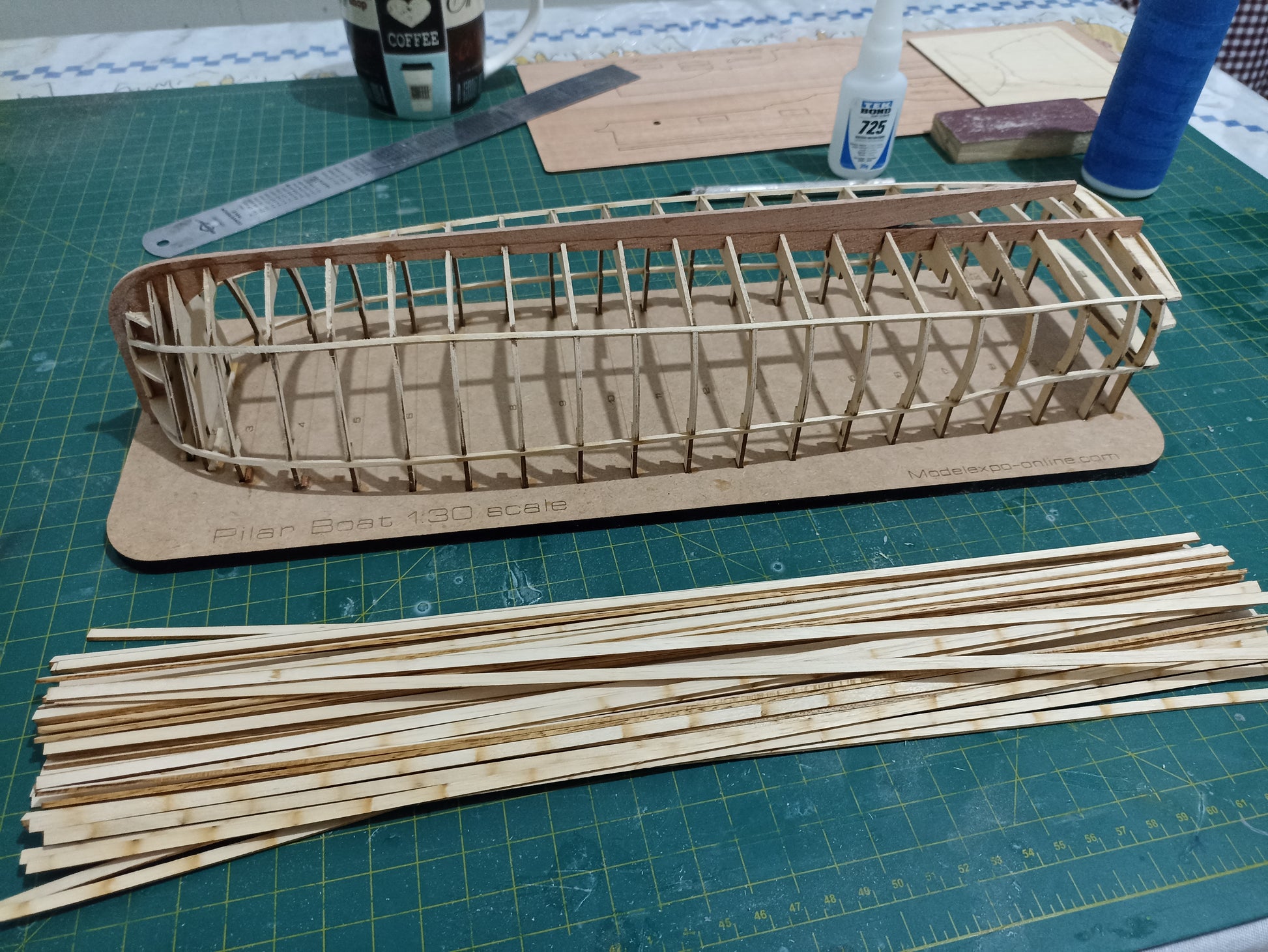 ernest hemingways fishing box Model Shipways Ernest Hemingway's Pilar
