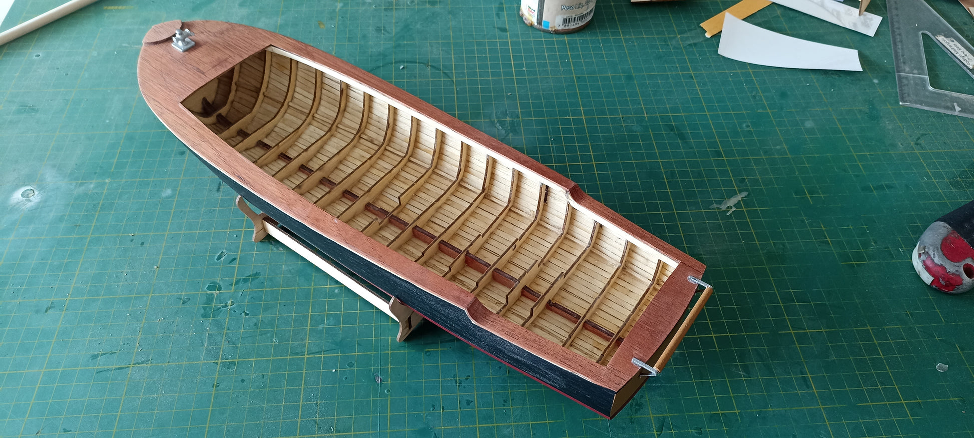 1 18 scale custom fishing accessories Model Shipways Ernest Hemingway's Pilar