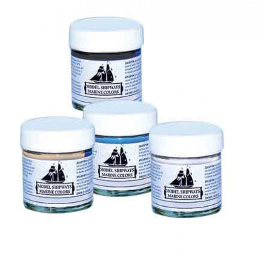 Model Shipways Muscongus Bay Lobster Smack Acrylic Paint Set - 4 1 OZ. Bottles
