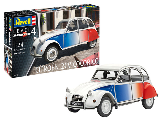Revell - Citroën 2 CV Cocorico 1:24 Scale