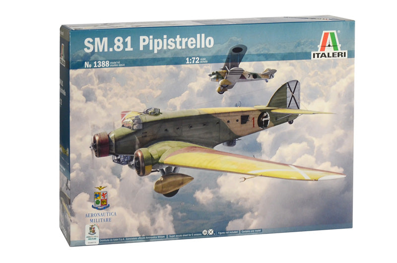 Italeri - SM.81 PIPISTRELLO 1:72 Scale