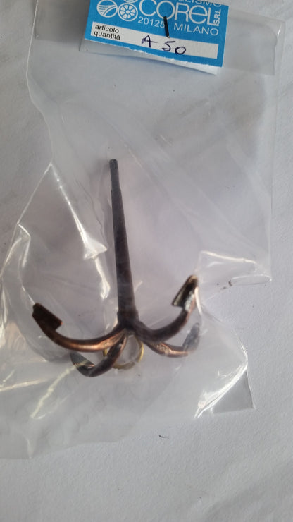 Corel - A-50 Grapnel Anchor - 55 mm High - Burnished brass