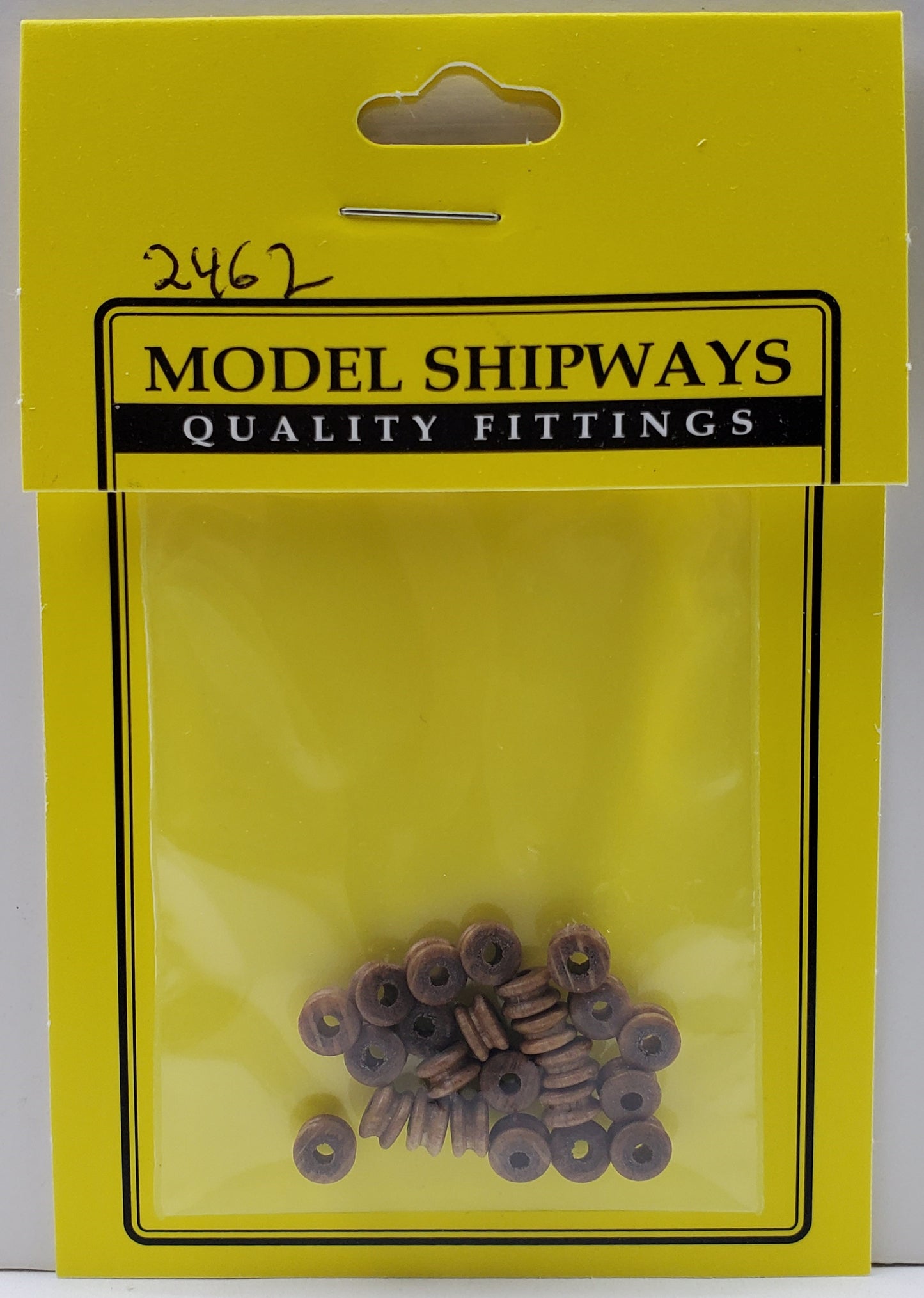 Model Expo - 5mm Walnut Bullseye 24 pcs