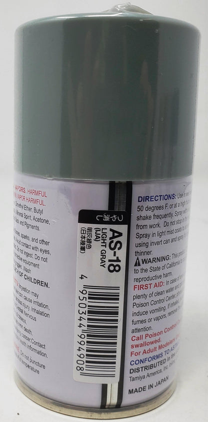 Tamiya - Spray 86518 AS-18 Light Gray IJA
