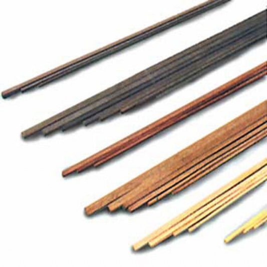 Model Expo - 3/32 x 3/32 x 24" Basswood Strips 12 pcs