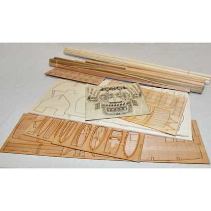 Mantua - 786 HMS Peregrine Galley - Wooden Plank - On - Bulkhead KitScale 1:60 28'' Long