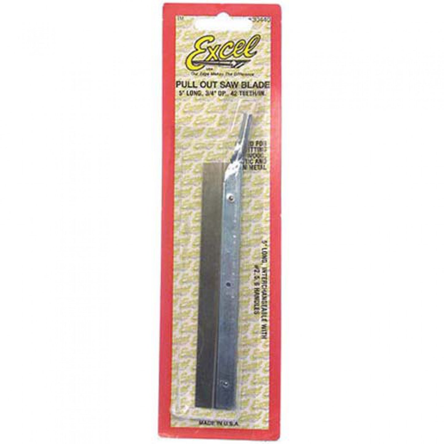 Excel 3/4 Razor Saw Blade 44 Teeth per inch