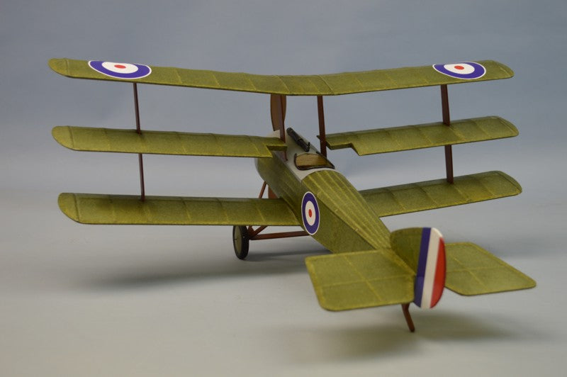 Dumas - Sopwith Triplane 18" Model Airplane Kit - Laser Cut Parts