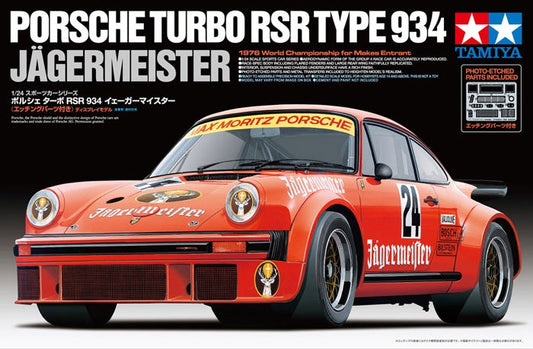 Tamiya - Jagermeister Porsche Turbo RSR Type 934 1:24 Scale
