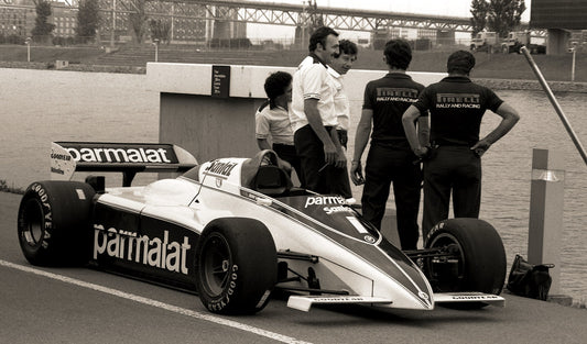 Tameo - Kit CPK001 Brabham BT50 - 1982 Canadian Grand Prix - White Metal Car Kit - Scale 1:43, Made in Italy