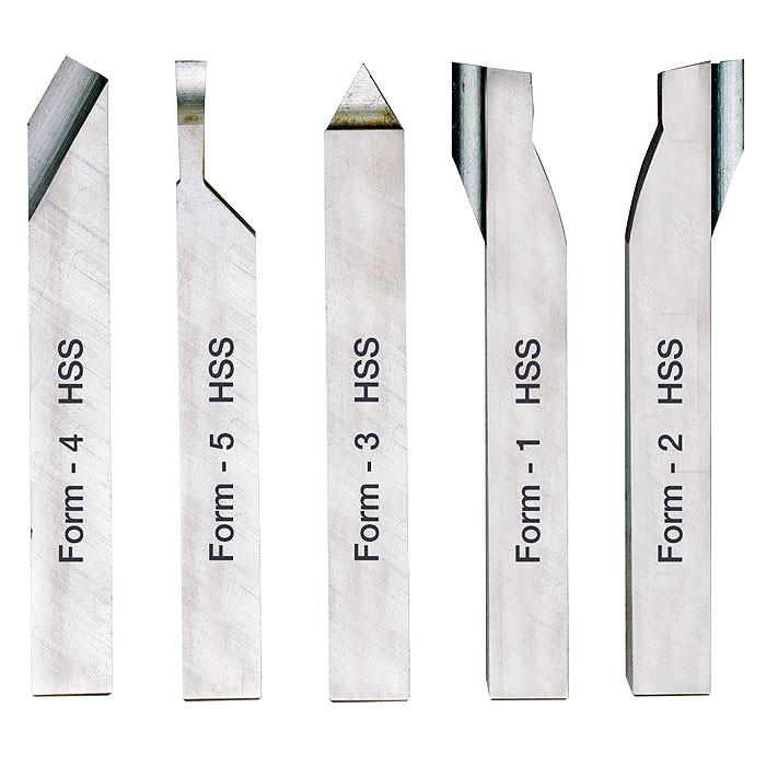 Proxxon - 5 piece cutting tool set (8 x 8 x 80 mm)