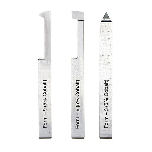 Proxxon - 3 piece thread cutting set (8 x 8 x 80 mm)