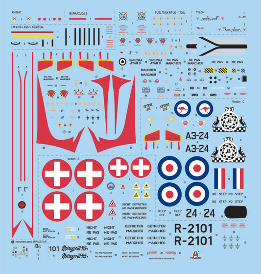 Italeri - Dassault Mirage III E/R 1:32 Scale