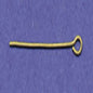 Model Expo - 3/32 x 5/8" Brass Jackstay Eyebolts 60 pcs