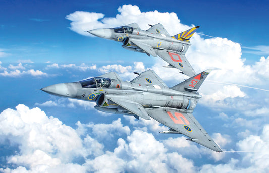 Italeri - SAAB JA 37 Jaktviggen 1:48 Scale
