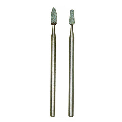 Proxxon - Silicon carbide mounted points 2 pcs., flame and taper