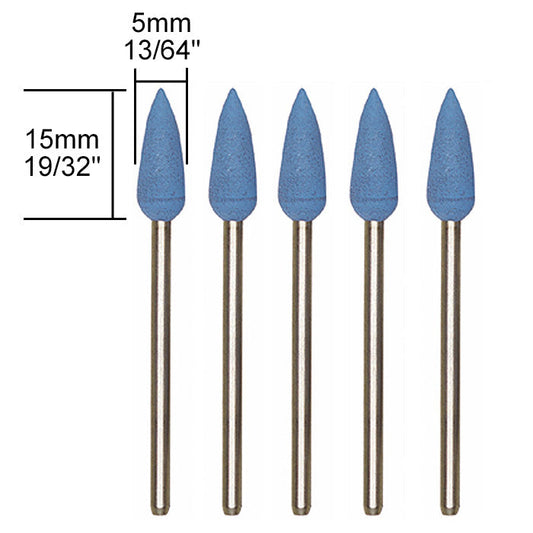 Proxxon - Silicone polishing points, bullet-shape, 5 pcs.