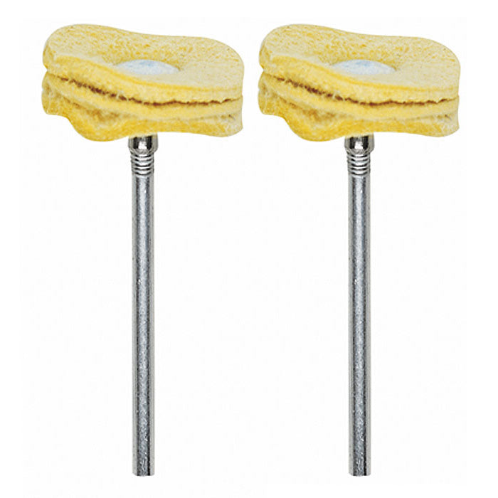 Proxxon - Polishing disc, suede, 7/8", 2 pcs.