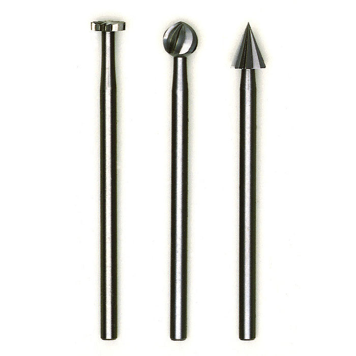 Proxxon - Set of Tungsten vanadium precision cutters, 3 pcs., 13/64"