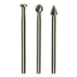 Proxxon - Set of Tungsten vanadium precision cutters, 3 pcs., 13/64"