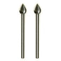 Proxxon - Tungsten vanadium cutter, flame, 2 pcs., 15/64"