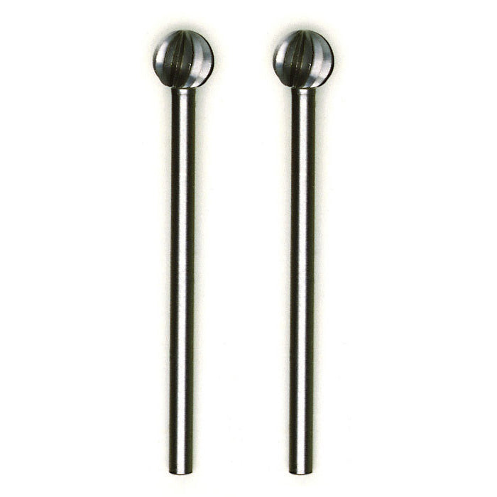 Proxxon - Tungsten vanadium cutter, round, 2 pcs., 15/64"