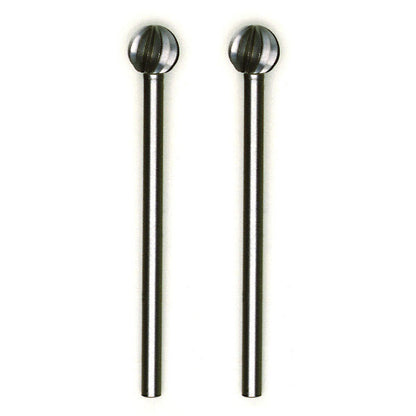 Proxxon - Tungsten vanadium cutter, round, 2 pcs., 15/64"