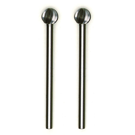 Proxxon - Tungsten vanadium cutter, round, 2 pcs., 15/64"