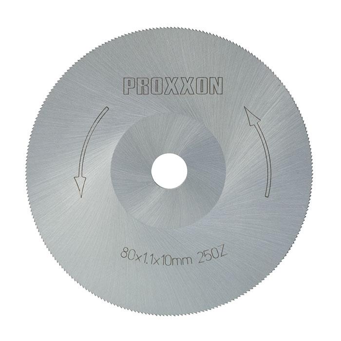 Proxxon - High-alloy special steel saw blade Ø 3 1/8" (80 mm), 250 teeth