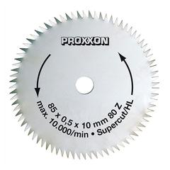 Proxxon - Crosscut saw blade Super-Cut for FKS/E, FET & KGS 80, 80 teeth