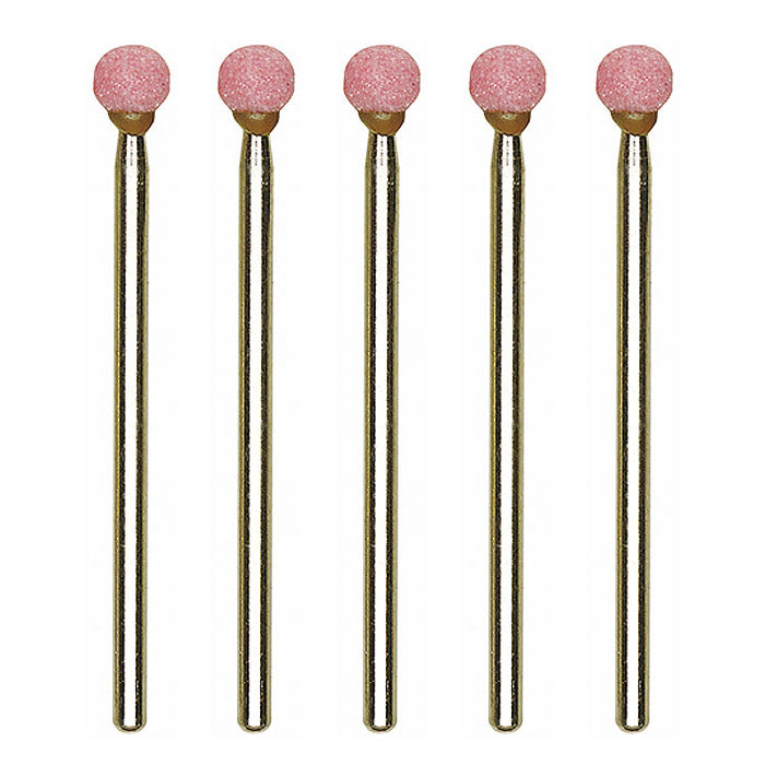 Proxxon - Aluminum-oxide mounted points round, 5 pcs.