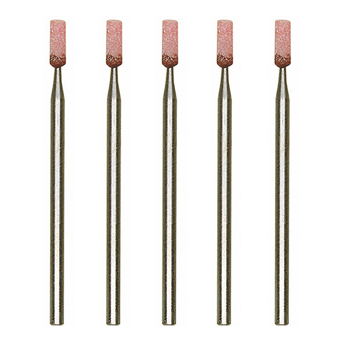 Proxxon - Aluminum-oxide mounted points cylinder, 5 pcs.