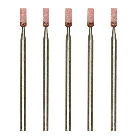 Proxxon - Aluminum-oxide mounted points cylinder, 5 pcs.