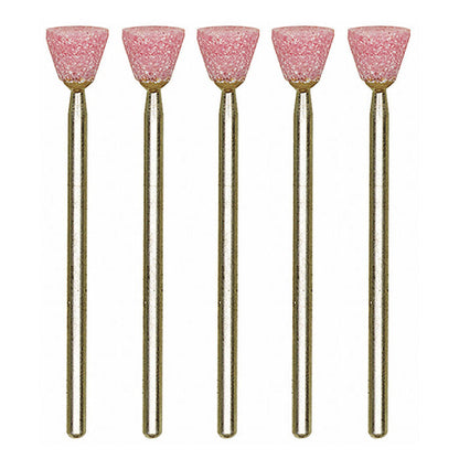 Proxxon - Aluminum-oxide mounted points inverted cone, 5 pcs.