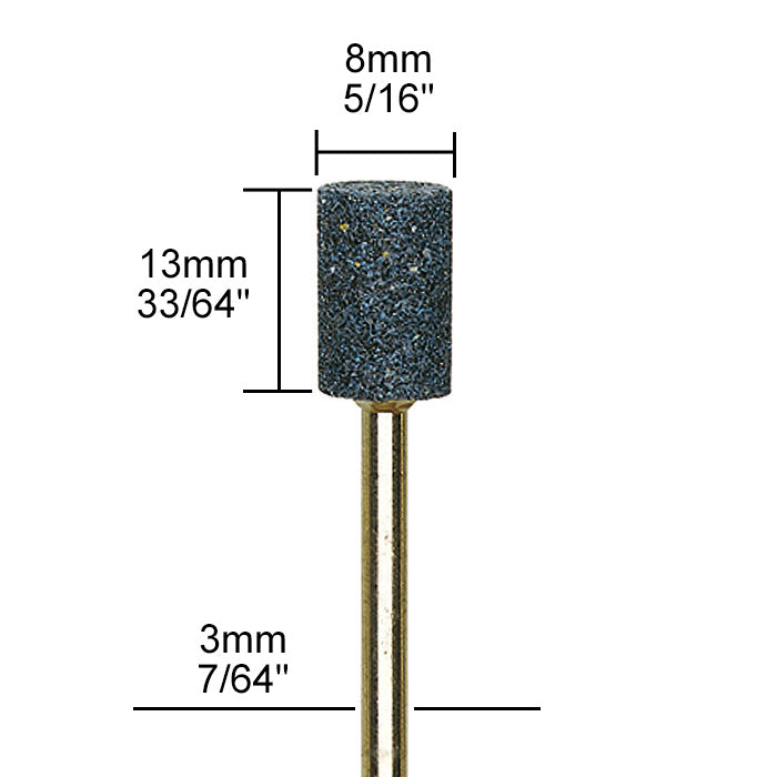 Proxxon - Corundum grinding bits, 3 pcs. cylinder