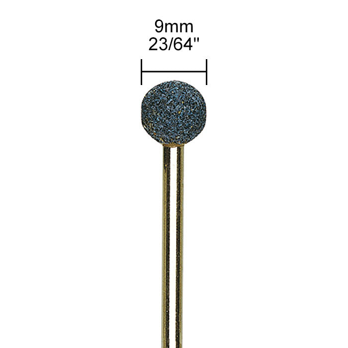 Proxxon - Corundum grinding bits, 3 pcs., ball